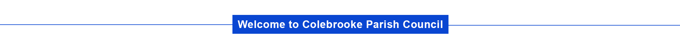 Header Image for Colebrooke Parish Council